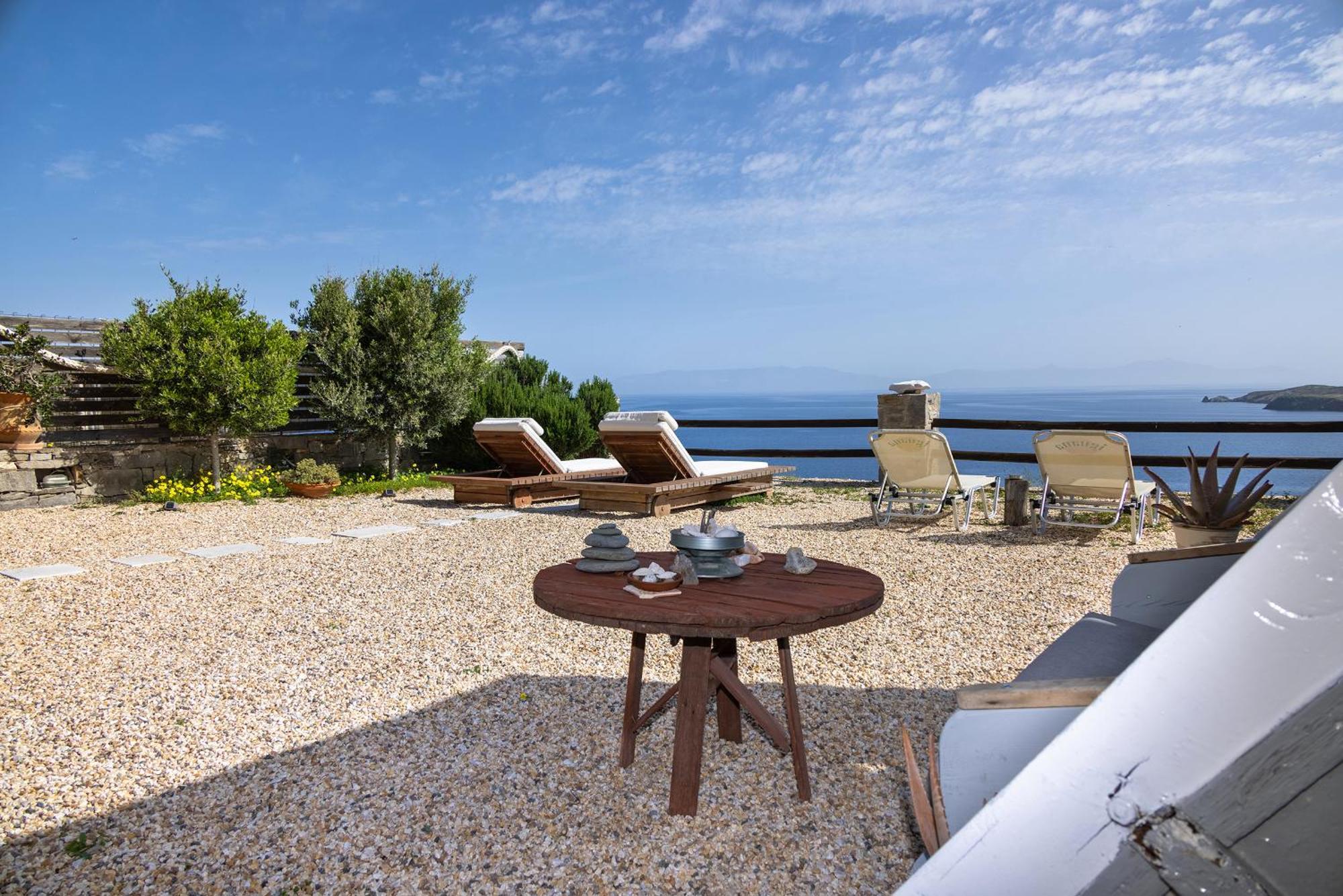 Aegean View - Seaside Apartment In Syros Azolimnos Dış mekan fotoğraf