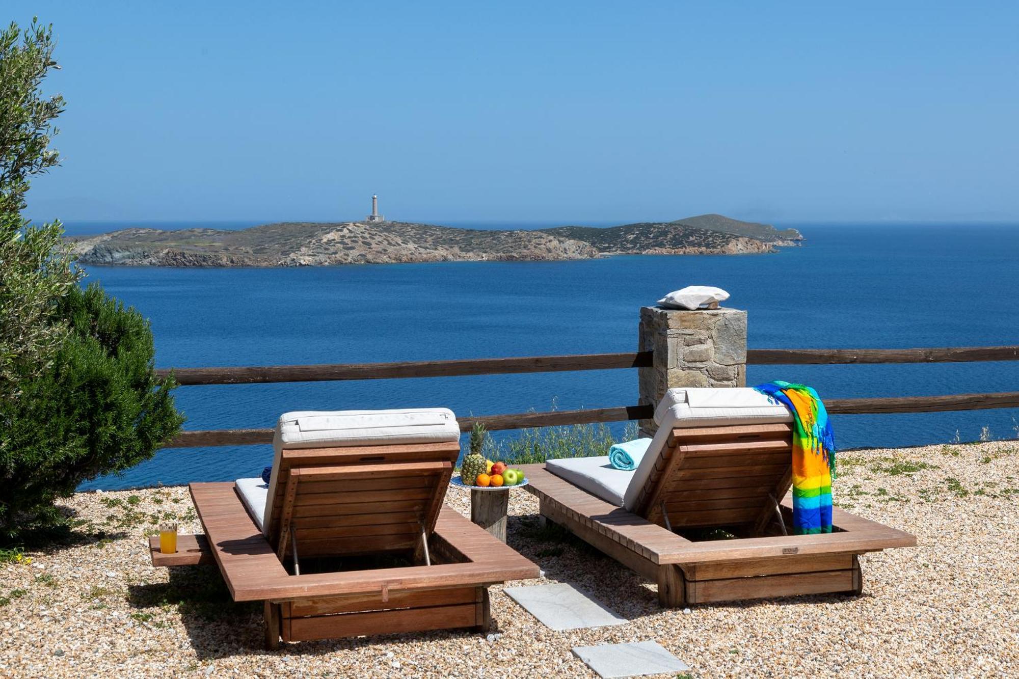 Aegean View - Seaside Apartment In Syros Azolimnos Dış mekan fotoğraf