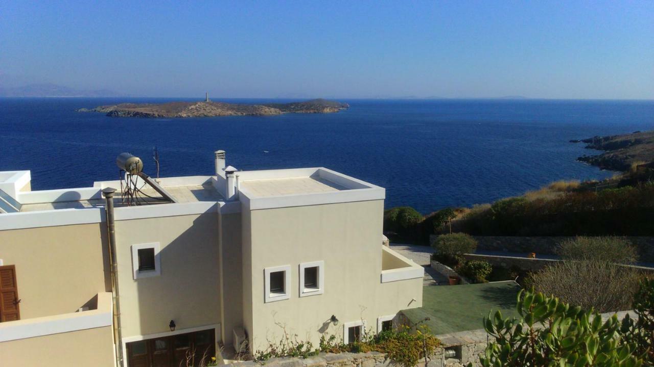 Aegean View - Seaside Apartment In Syros Azolimnos Dış mekan fotoğraf